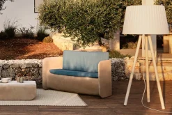 AGATA WOOD Outdoor-Stehleuchte