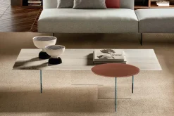 AIR GLASS ROUND Couchtisch