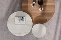 AIR GLASS ROUND Couchtisch