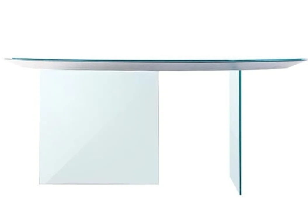 AIR SLIM GLASS ROUND Esstisch