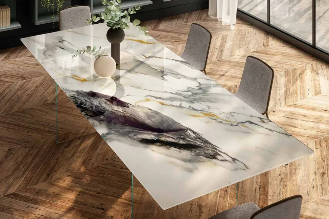 AIR SLIM XGLASS Esstisch
