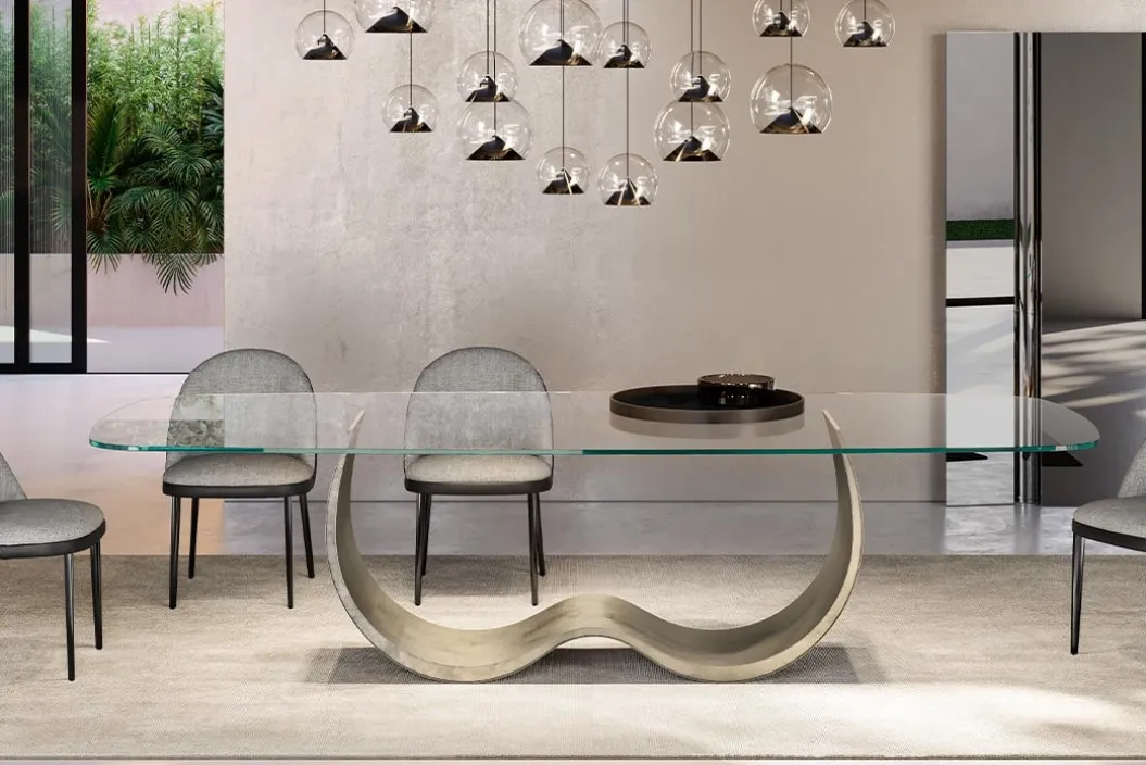 ALISEI GLASS Esstisch