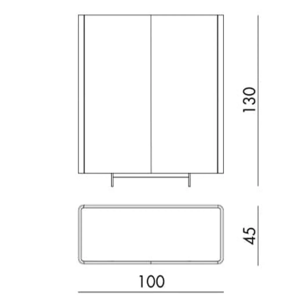 ALMA LEDER Highboard - LAST MINUTE-DEAL