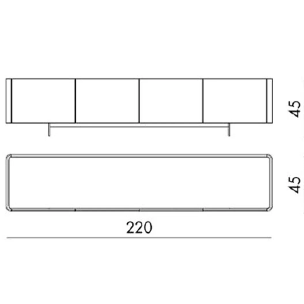 ALMA LEDER TV-Board