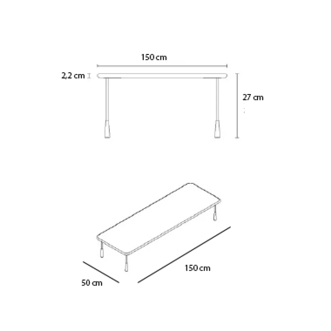 BAIO WOOD Couchtisch