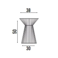 BLOOM METAL Beistelltisch