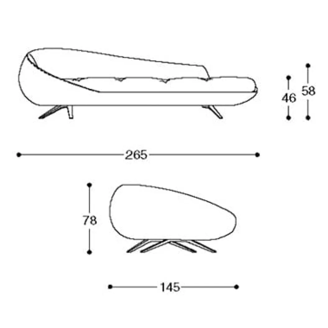 BOÉ Chaiselongue