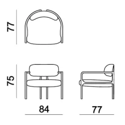BRASILIA Sessel