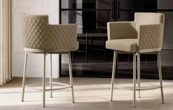 BRIGITTE 4 LEGS Barhocker