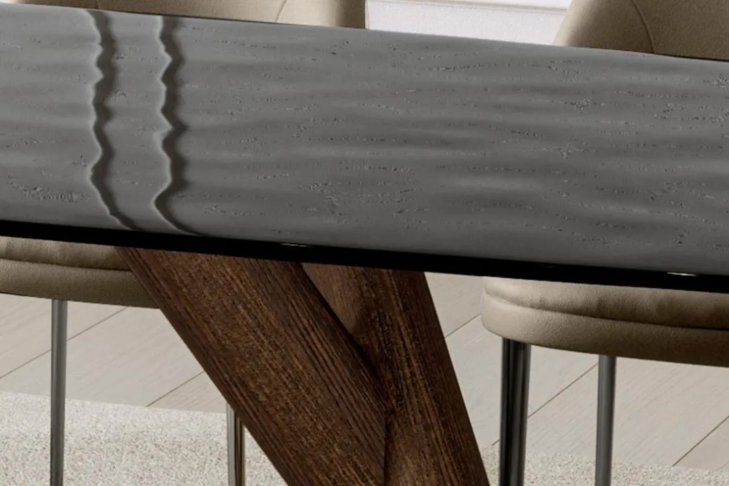 CANOVA GLASS Esstisch