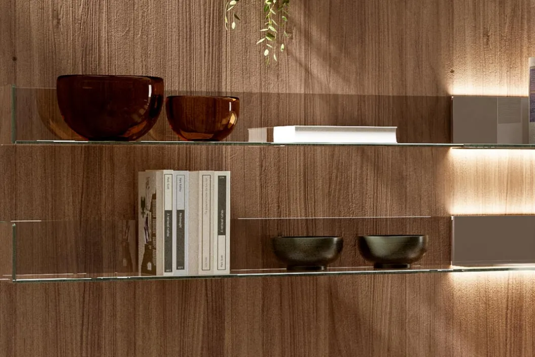 CARTESIO GLASS Wandregal