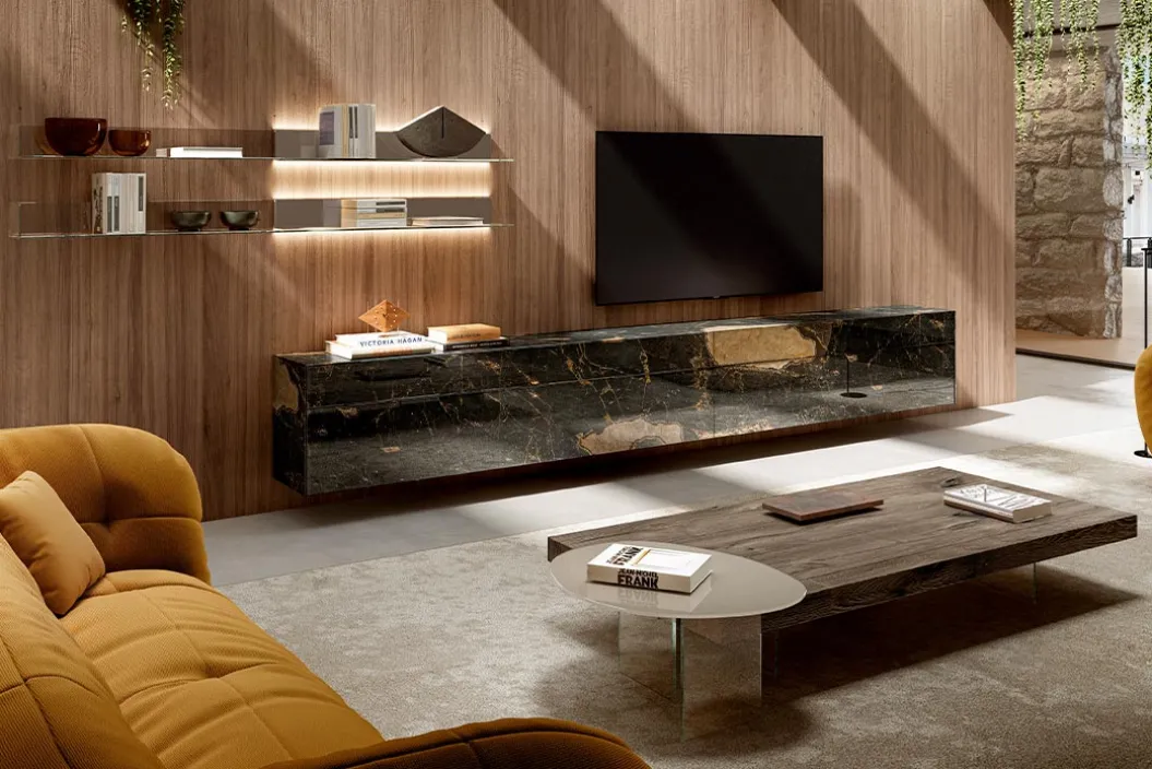 CARTESIO GLASS Wandregal