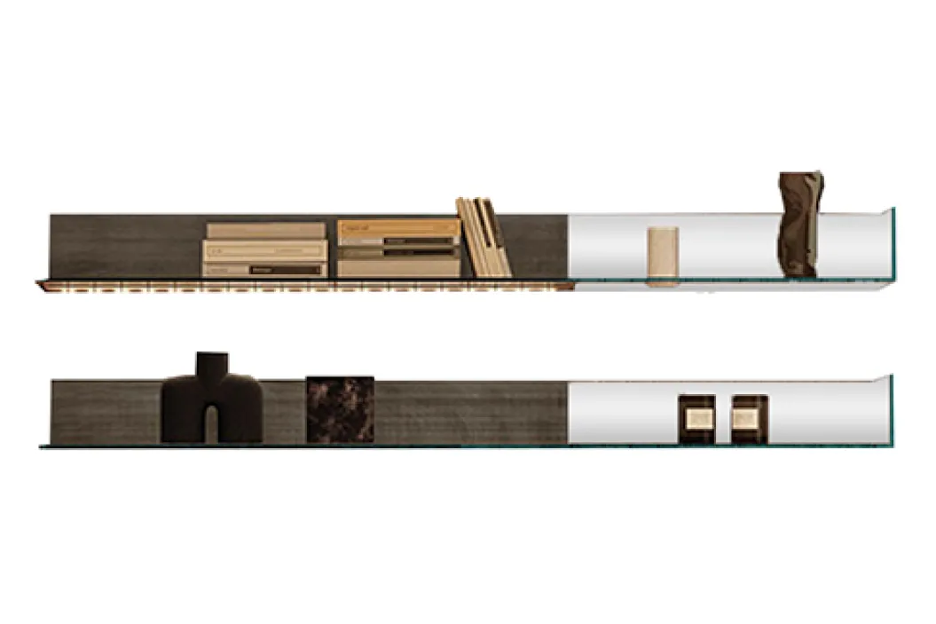 CARTESIO XGLASS Wandregal
