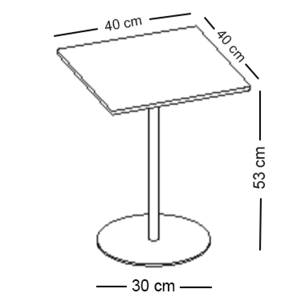 CENTER LEG Beistelltisch