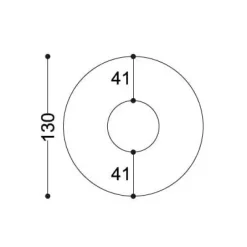 CILINDRO CRYSTAL ROUND Esstisch