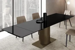 CILINDRO HAMMERED GLASS Ausziehtisch - LAST MINUTE-DEAL