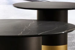 CILINDRO LOW KERAMIK BICOLORE Couchtisch