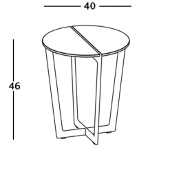 CROSS MINI Couchtisch