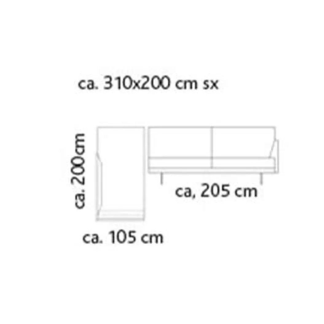 DELTA Ecksofa