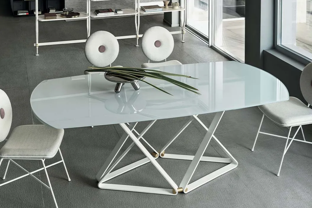 DELTA GLASS 1 Ausziehtisch