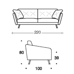 DUKE Einzelsofa