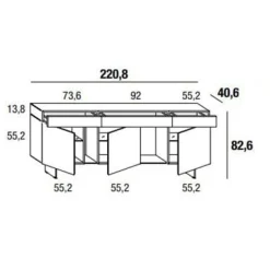 36E8 2110 Sideboard