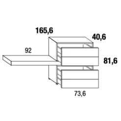 36E8 DRESSER 0671 Kommode