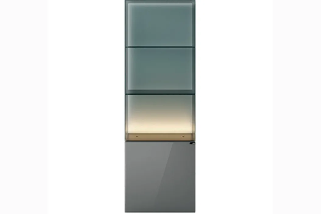 36E8 GLASS 1358 Highboard