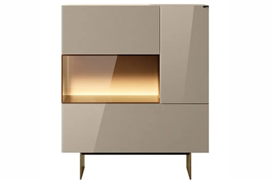36E8 GLASS 1350 Highboard