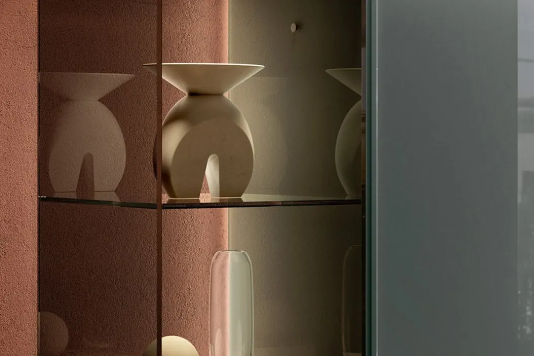 36E8 GLASS 1355 Highboard