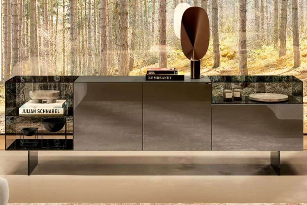 36E8 GLASS 1325 Sideboard