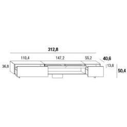 36E8 GLASS 2146 TV-Board