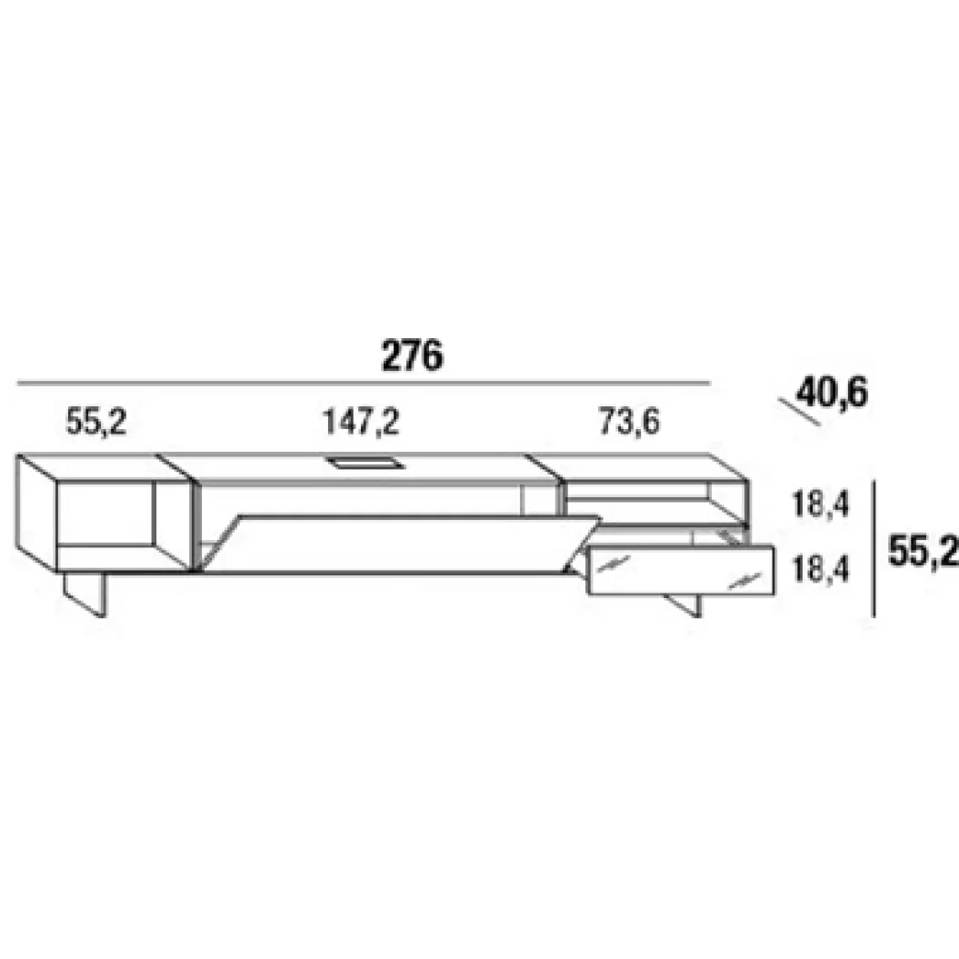 36E8 GLASS 1408 TV-Board