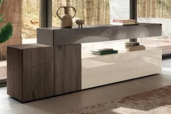 36E8 MULTICOLORE GLASS Sideboard