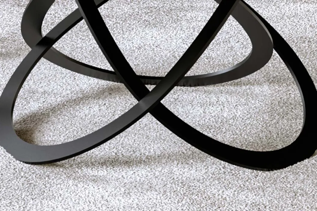 FEBE LOW GLASS Couchtisch