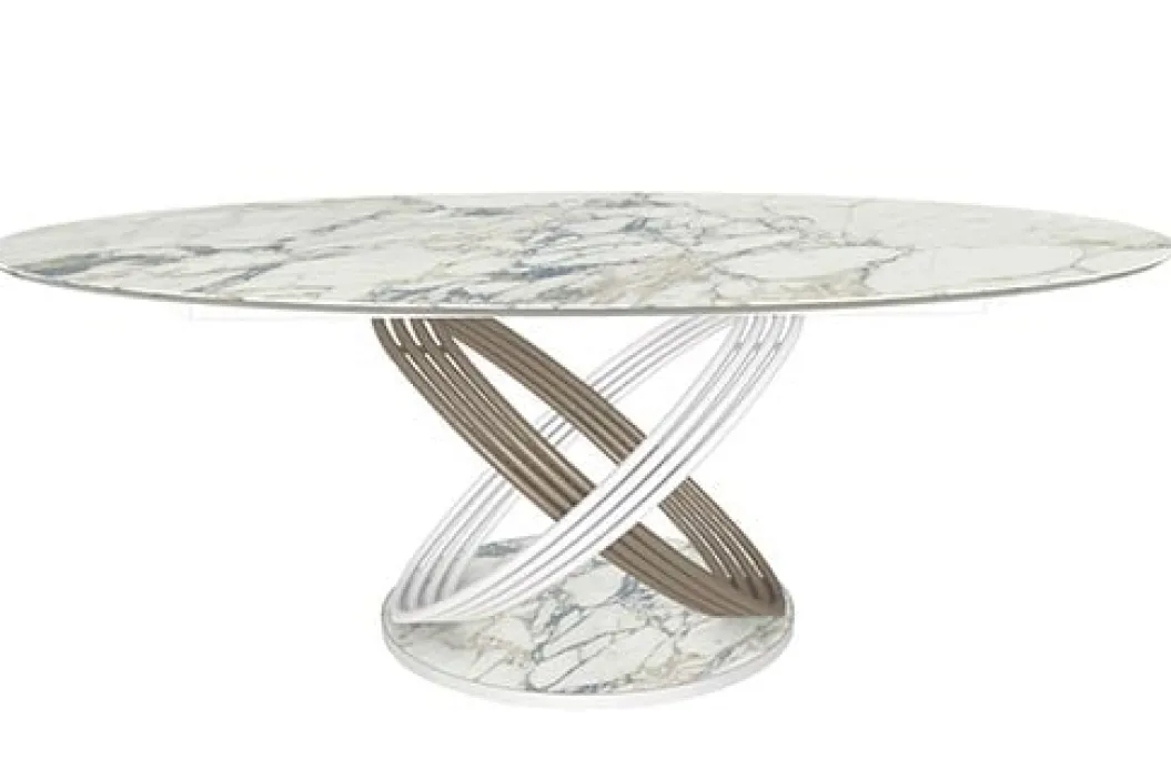 FUSION KERAMIK OVAL Esstisch