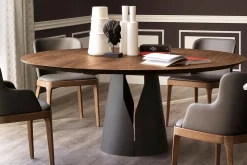 GIANO WOOD ROUND Esstisch