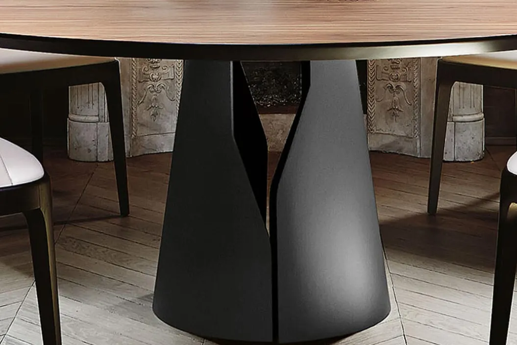 GIANO WOOD ROUND Esstisch