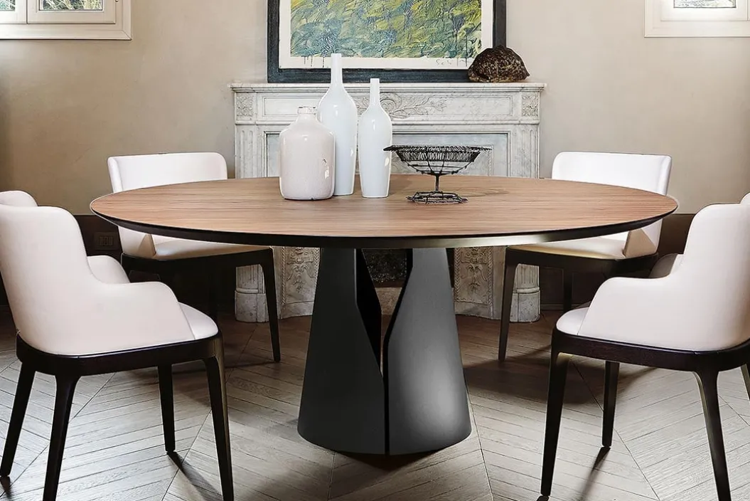 GIANO WOOD ROUND Esstisch