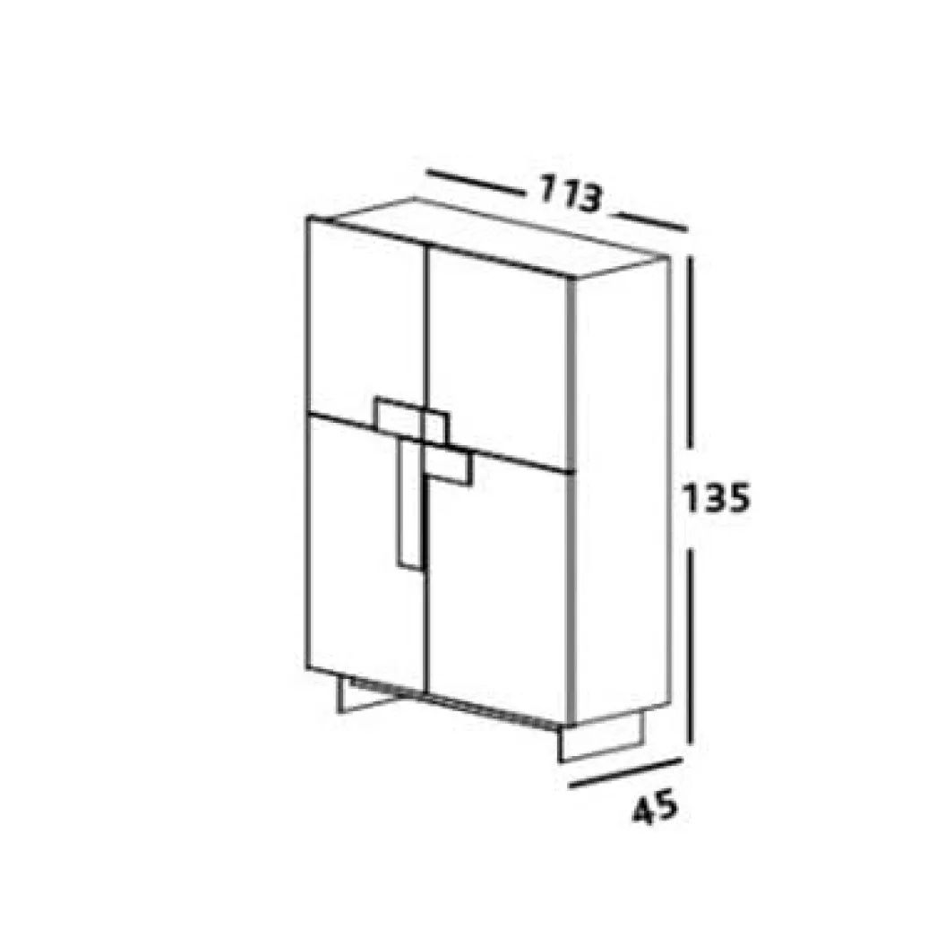 GINEVRA Highboard