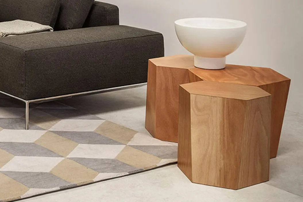 HEXAGON WOOD Beistelltisch