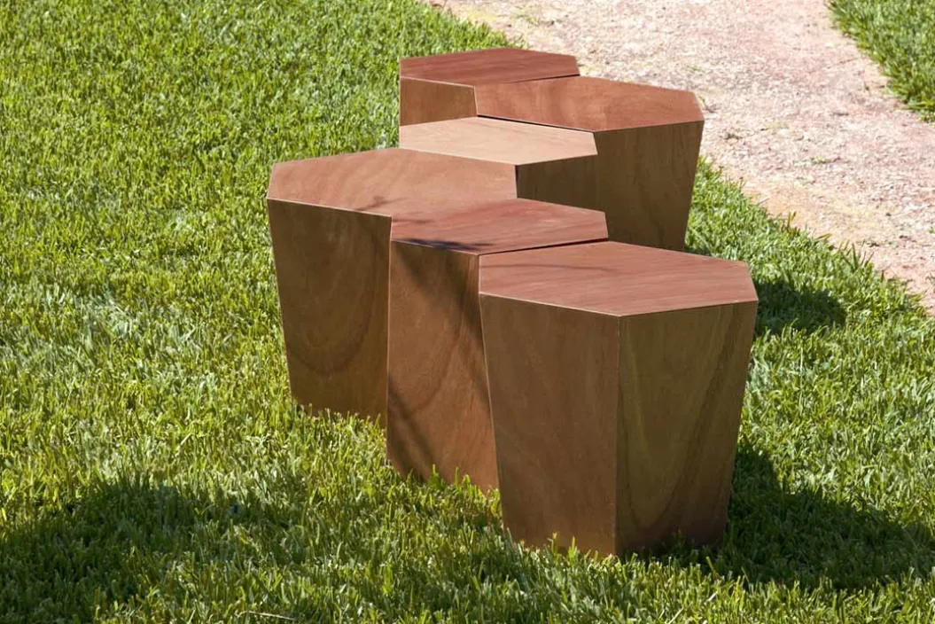 HEXAGON WOOD Beistelltisch