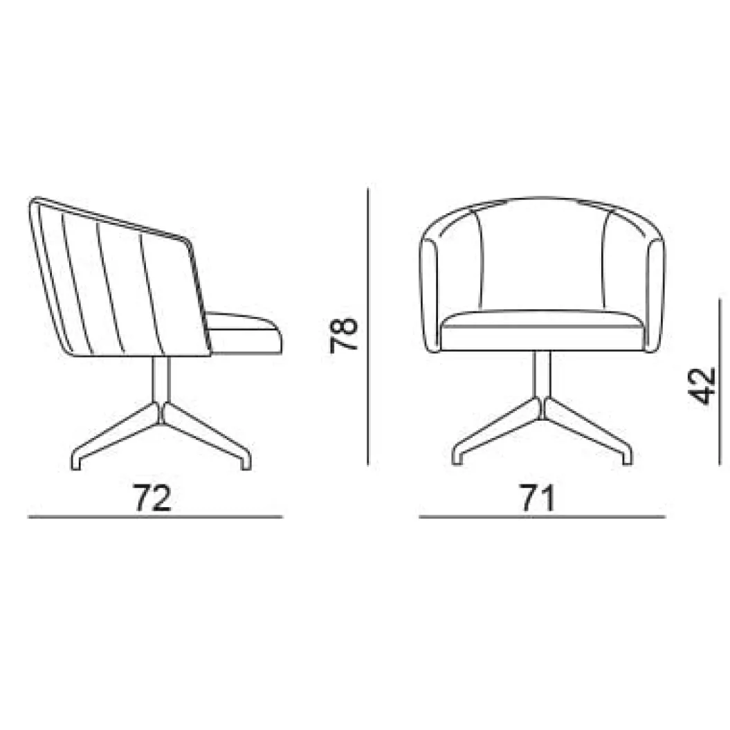 JANE LOUNGE Sessel - LAST MINUTE-DEAL