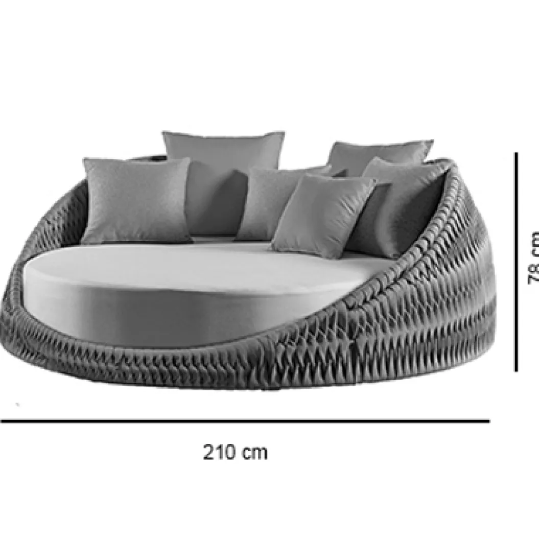 KALIFE ROUND Gartensofa