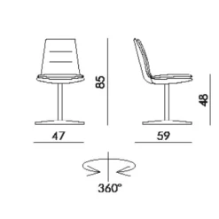 LADY 4 WAYS Stuhl - LAST MINUTE-DEAL