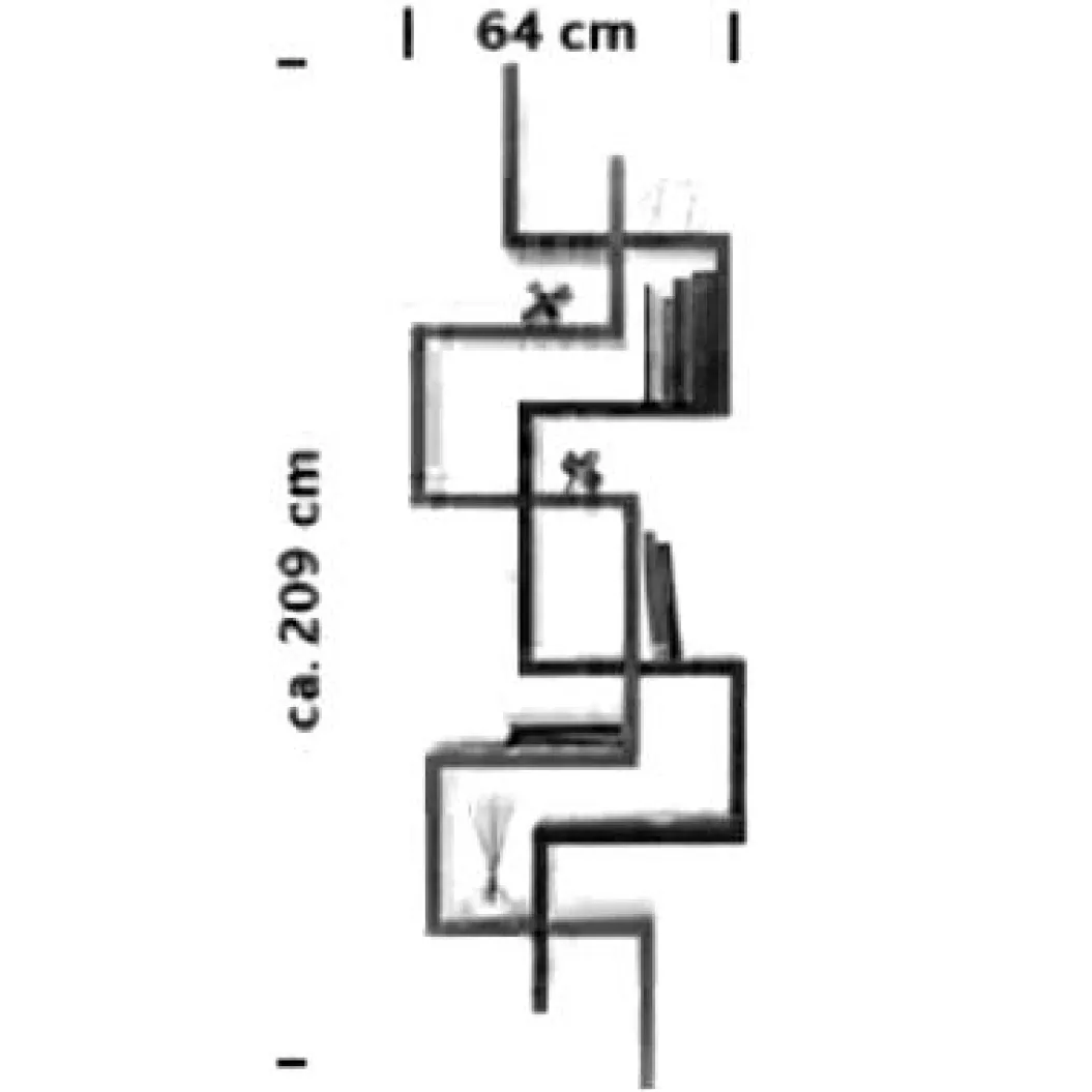 LAGOLINEA 64 Wandregal
