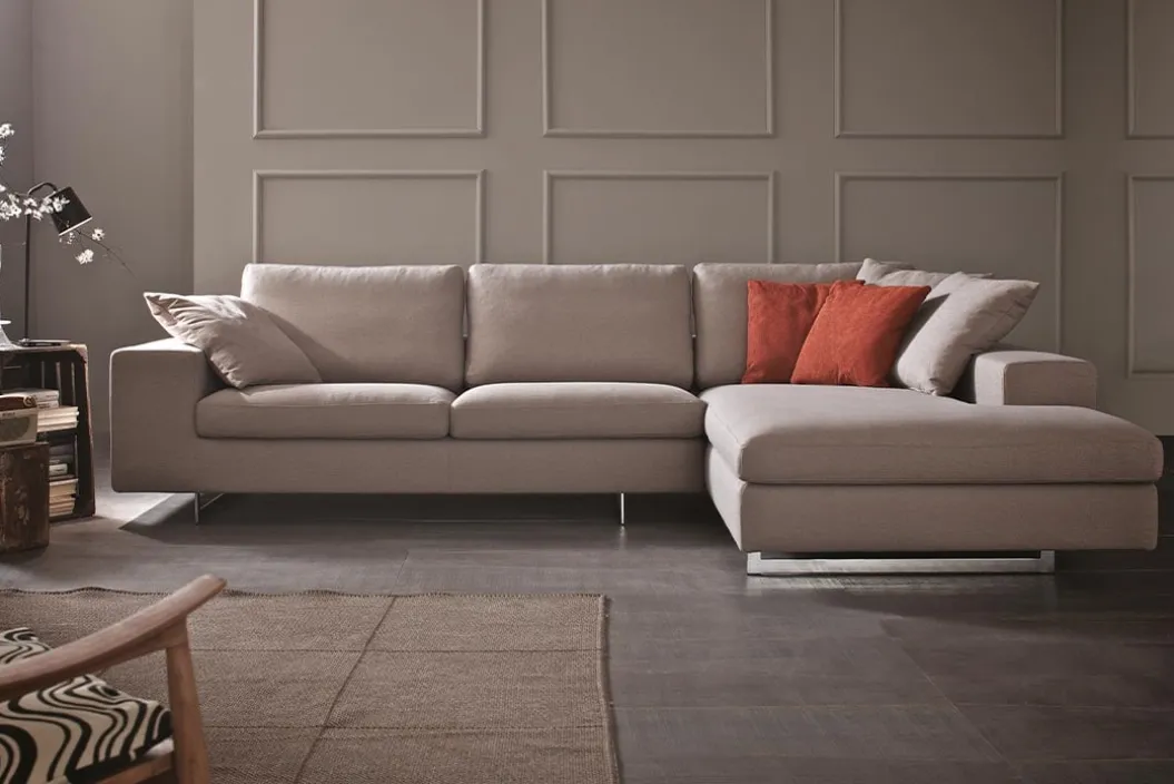 LED Ecksofa