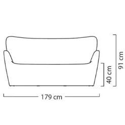 LILY Gartensofa