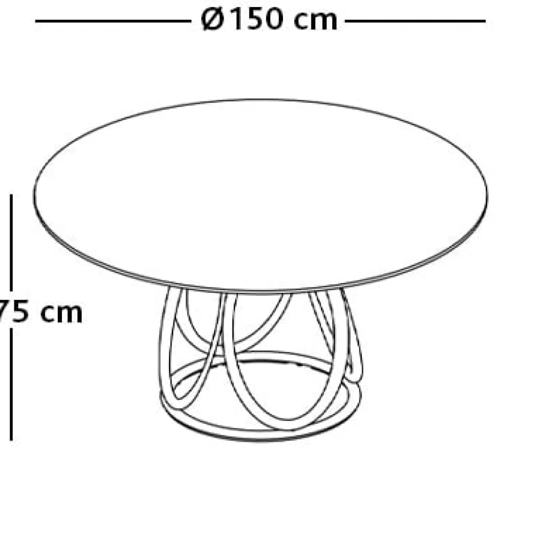 LOUIS WOOD ROUND Esstisch