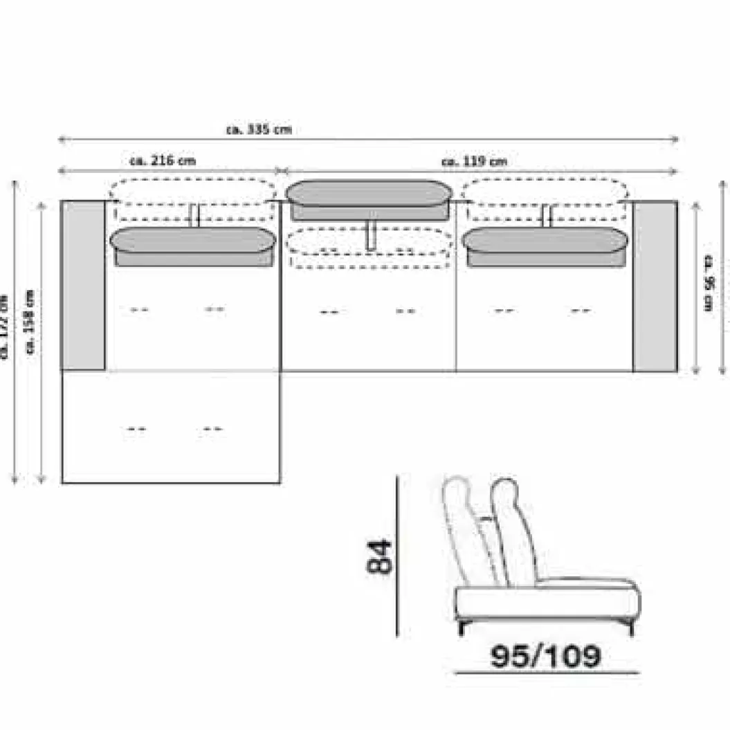 MARVIN Ecksofa